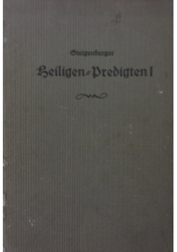 Diligen predigten I, 1927 r.