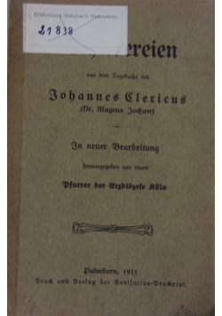 Schildereien, 1911 r.