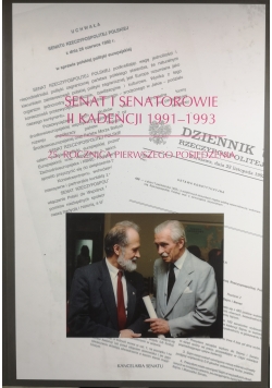 Senat i senatorowie II kadencji 1991 - 1993