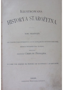Illustrowana Historya Starożytna,t.I,ok.1900
