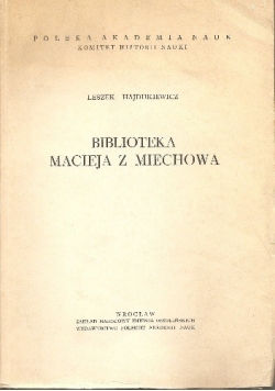 Biblioteka Macieja z Miechowa
