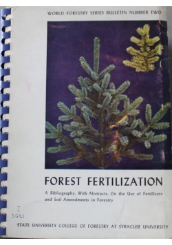 Forest Fertilization