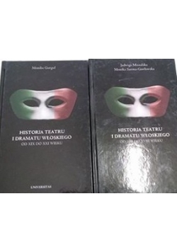 Historia teatru i dramatu włoskiego od XIX do XXI wieku/ Historia teatru i dramatu włoskiego od XIII do XVIII wieku