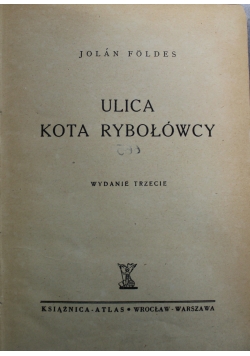 Ulica kota rybołówcy,1948r.