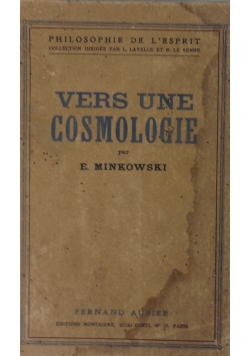 Vers une cosmologie  1933