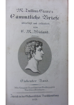 Sämmtliche Briefe, 1821 r.