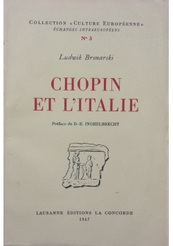 Chopin et L'Italie, 1947 r.