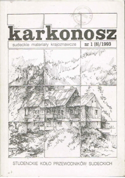 Karkonosz - studenckie materiały krajoznawcze