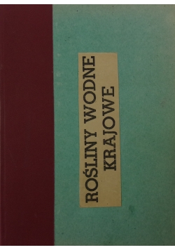Rośliny wodne krajowe,1950 r.