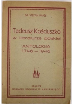 Tadeusz Kościuszko w literaturze polskiej, 1946
