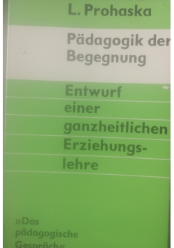Padagogik der Begegnung