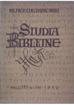 Studia biblijne
