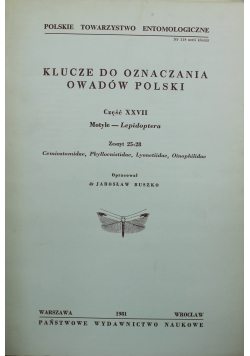 Klucze do oznaczania owadów Polski Zeszyt 25 28