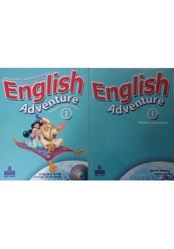 English Adventure 1,książka nauczyciela + podręcznik i zeszyt ćwiczeń