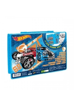 Zestaw artystyczny 68 elementów Hot Wheels