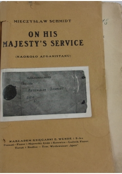 On His Majesty's Service, 1925 r.