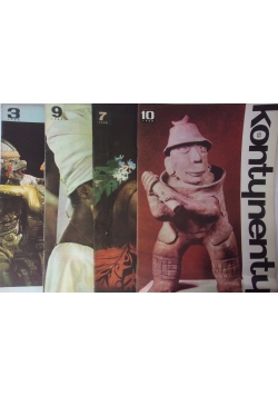 Kontynenty ,Nr.3,7,9,10