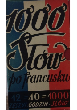 1000 słów po francusku
