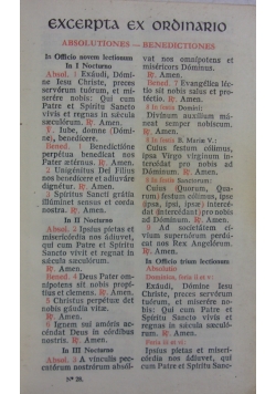 Breviarium Romanum, t. II