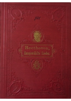 Beethoven, Ausgewahlte Lieder,1900r.