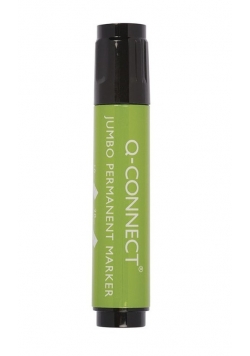 Marker przemysłowy Q-CONNECT Jumbo, ścięty, 2-20mm linia czarny