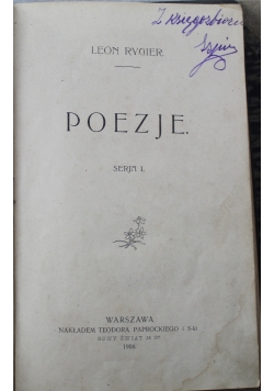 Poezje