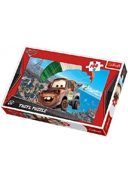 Puzzle 100 Auta 2 Złomek na spadochronie TREFL