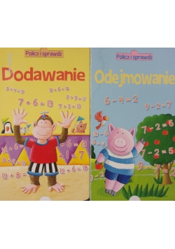 Policz i sprawdź, zestaw 2 książek