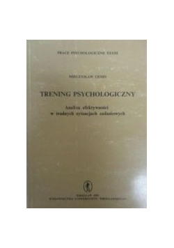 Trening psychologiczny