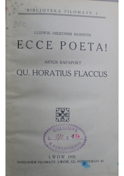 Ecce poeta 1933 r.