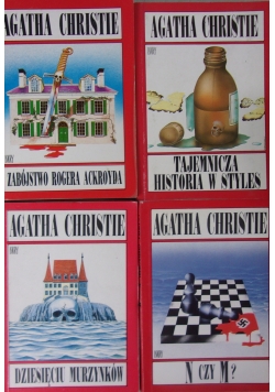 Christie ,Zestaw 4 książek
