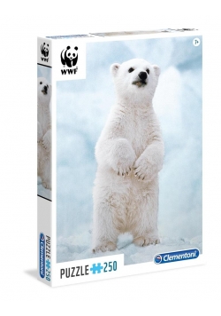 Puzzle WWF 250 Mały Niedźwiedź Polarny
