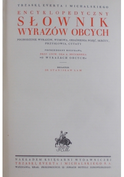 Encyklopedyczny słownik wyrazów obcych