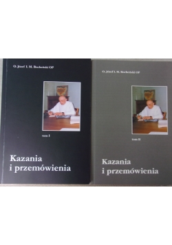 Kazania i przemówienia tom 1-2