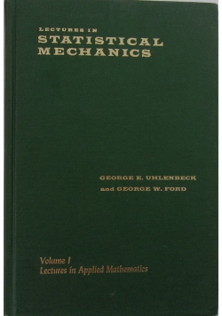 Statistical mechanics