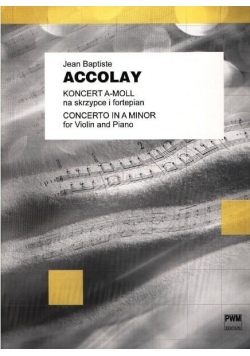 Koncert a moll na skrzypce i fortepian