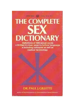 The complete sex dictionary