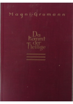 Da pommt der heilige, 1930r.