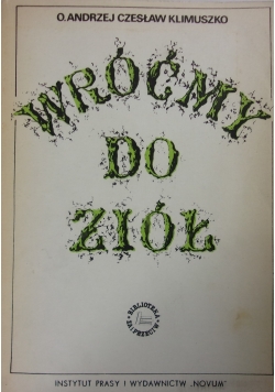 Wróćmy do ziół