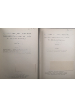 Język polski i jego historya Część I i II, 1915 r.
