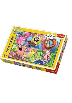 Puzzle 100 Mieszkańcy Bikini Dolnego TREFL