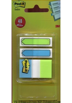 Zakładki indeksujące strzałki Post-it 48 indeksów