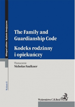 Kodeks rodzinny i opiekuńczy The Family and Guardianship Code