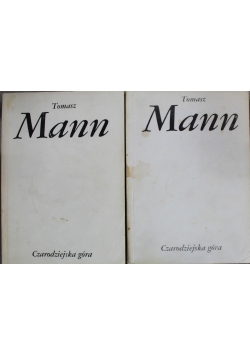 Czarodziejska góra  tom I i II