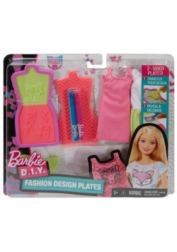 Barbie D.I.Y. Stylowe szablony różowo zółte