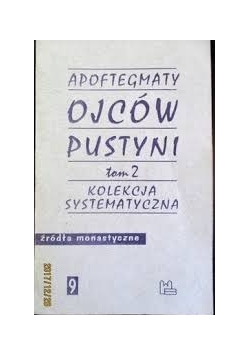 Apoftegmaty ojców pustyni, tom 2
