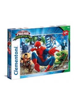 Puzzle 104 Superkolor Spiderman and the...