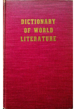Dictionary of world litearture