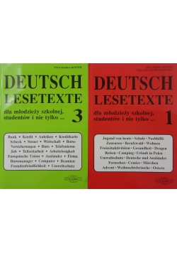 Deutsch Lesetexte, 1 i 3