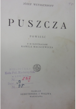 Puszcza, 1930 r.